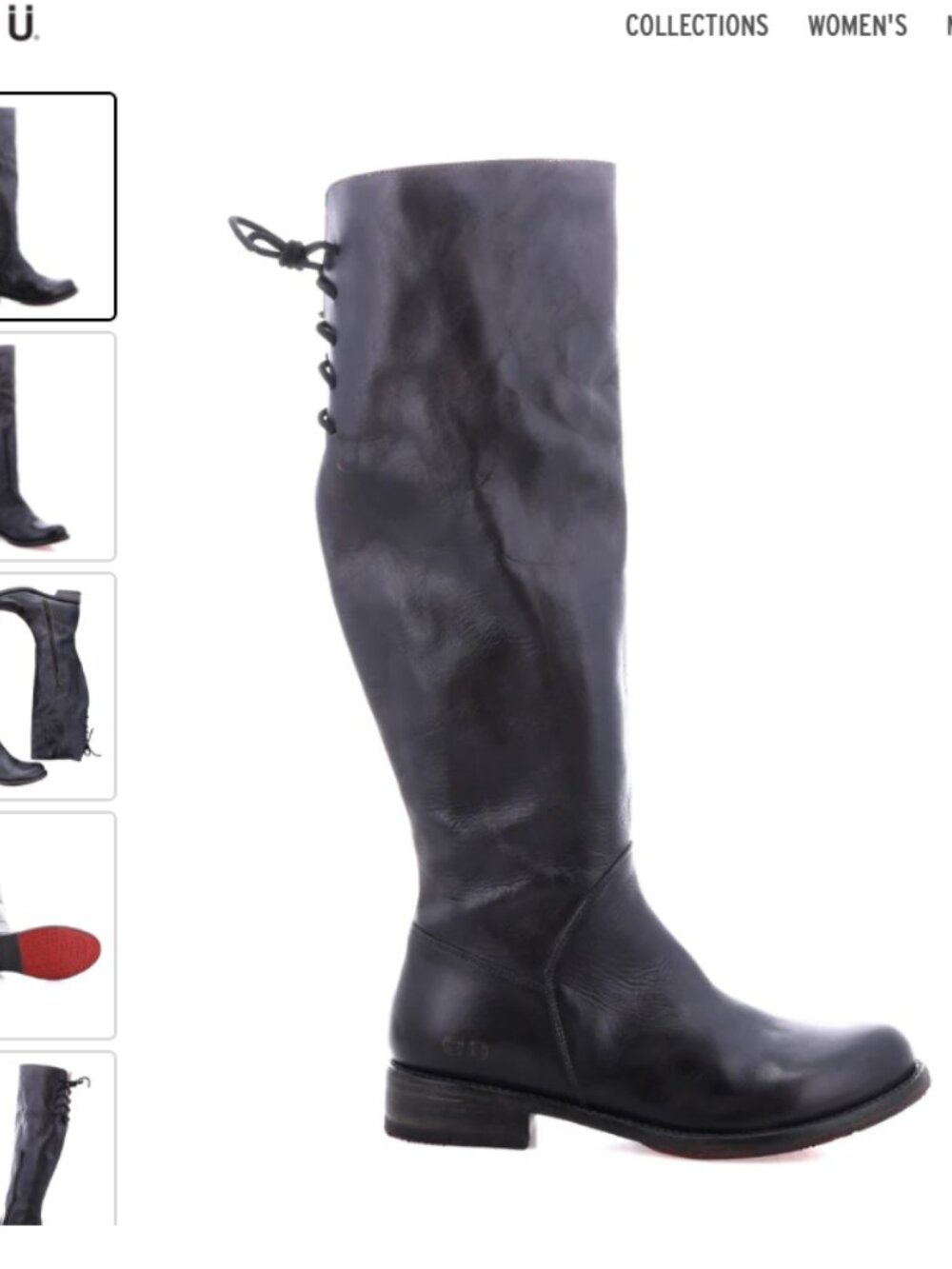 BedStu Manchester Lace-up Leather Boots